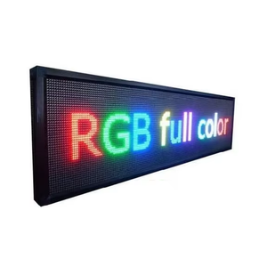 Écran numérique publicitaire d'animation graphique couleur pleine LED RVB moderne 24x36 pouces Haute luminosité 16:9 Panneau extérieur 1 an - Product Image 3