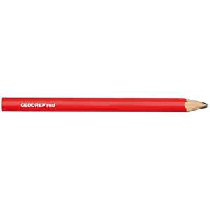 Stylo de gravure manuel Gedore, crayon ovale rouge, lot de 12 pièces - Product Image 1