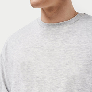 เสื้อสเวตเตอร์ Crewneck เปล่าแบบกําหนดเองแขนยาวผ้าฝ้ายผู้ชายเสื้อสเวตเตอร์น้ําหนักหนักแบบกําหนดเองขนาดบวกเสื้อฮู้ดผู้ชาย - Product Image 6