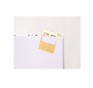 Marcapáginas redondo hecho con marcapáginas de latón diseño antiguo fabricación chapado en oro brillante pulido para la venta - Product Image 2