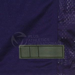 Camiseta de fútbol americano personalizada con letras y logotipos de sarga de aparejos Camiseta de fútbol americano para adultos - Product Image 4