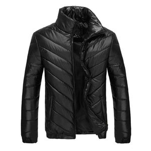 Veste matelassée à capuche unisexe personnalisée, printemps-hiver, formelle, décontractée, respirante, en coton et polyester tricoté, imperméable et coupe-vent - Product Image 1