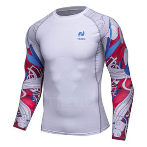 Nueva Llegada, Camiseta de Protección Solar Personalizada y Transpirable para Hombre, Spandex/Poliéster, Alta Calidad, Mejor Material, Marca Privada, Pedido Mínimo Bajo - Product Image 2