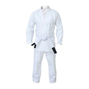 Uniformes de Jiu Jitsu Brasileño al por Mayor Directo de Fábrica, Logos Personalizados, Kimonos de Artes Marciales 100% Algodón Transpirable OEM 450g Unisex - Product Image 5