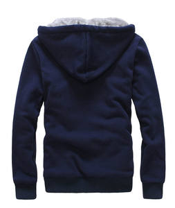 Unisex Regular Fit Plus Size Heavyweight Winter Sweatsuit Sets con el interior de piel logotipo personalizado al por mayor - Product Image 6