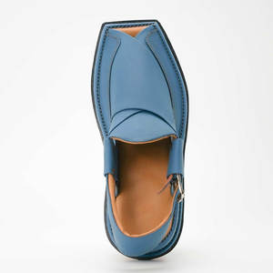 Correa de hebilla de suela de goma de color personalizado Peshawar Kheri Chappal 2023 Diseños fantásticos Peshawari Chappals para hombres - Product Image 2