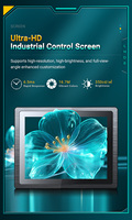 PC Industrial Todo en Uno Integrado de 7 y 10.1 Pulgadas 16:10, Resistente al Agua IP65, I3/i5/i7 de 8.ª Generación, 8GB DDR4, 128GB SSD, Win10/11, Panel Táctil