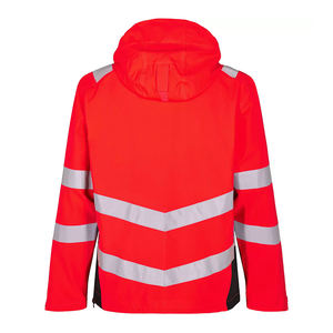 Chaqueta Softshell de Alta Visibilidad para Hombre, Impermeable, con Cinta Reflectante, para Construcción y Seguridad - Product Image 4