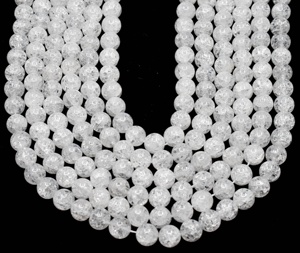 Nuevo Diseño de Moda, Cuentas Redondas de Cristal de Piedra Natural Pura Curativa de 8 mm, Anshul Impex - Product Image 1