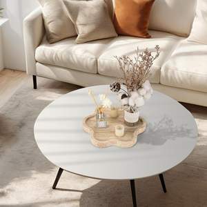 Premium Marble Bathroom Tray Stylish Vanity Tray for <b>Organizing</b> <b>Jewelry</b> Perfume Skincare Home Decor Bath Set - Product Image 4