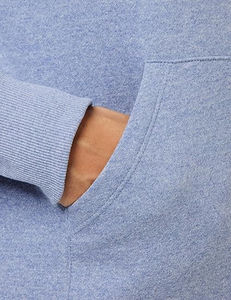 Alta calidad logotipo personalizado gota hombro pulóver Sudadera con capucha para mujer francés Terry tejido Streetwear Casual para Otoño Invierno - Product Image 4