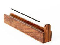 Porte-encens en bois de conception unique Design polyvalent femmes brûleur d'encens attrape-cendres porte-bâton d'encens - Product Image 3