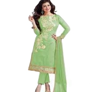 Georgette panjabi patiala ชุด shalwar kameez อินเดียชุดสูท patiala ชุดหนักชุดสวมใส่แบบดั้งเดิม - Product Image 2