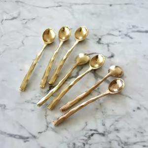 ชุดช้อนกาแฟเครื่องเงินตกแต่งวินเทจช้อนชาสำหรับสะสมหลากหลายสไตล์โบราณ - Product Image 3