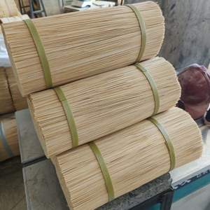 Vente en gros de bâtons de bambou ronds-100% matériel de bambou pour la fabrication d'agarbatti-bâtons d'encens de bambou - Product Image 1