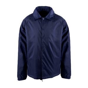 Chaqueta cortavientos impermeable de invierno con logotipo personalizado para hombre y mujer, talla grande, cierre de cremallera, soporte informal para ropa de exterior de otoño - Product Image 3