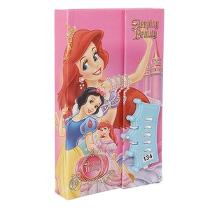 Sleeping Beauty Secret Diary Lockable <b>Notebook</b> for Kids - <b>Pink</b> - Product Image 1