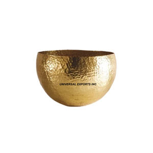 Steel Chocolate Bowl Nice Quality Handmade <b>Sweet</b> Bowl Round Shape Designer Wholesale Metal Chocolate Bowl - Product Image 5