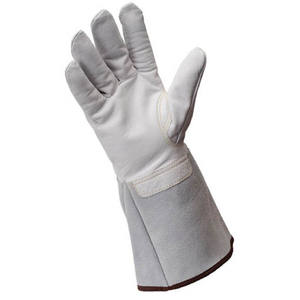 Gants de soudage en cuir Gant de barbecue résistant au feu et à la chaleur de haute qualité sur mesure - Product Image 6