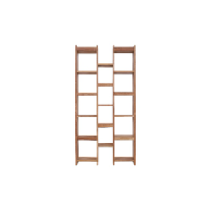 Librería de Diseño Moderno SV 016 en Oferta, Hecha de Madera de Teca Sólida - Product Image 1