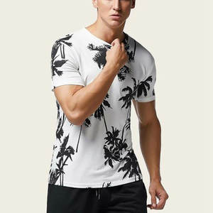 Nueva camiseta de sublimación de alta tecnología de comodidad transpirable Premium, camiseta de Fitness de secado rápido, camisetas de sublimación de impresión personalizada - Product Image 4