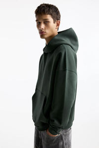 Sudadera con Capucha Extra Grande y Gruesa Personalizada OEM, Ropa Urbana para Hombre, Sudadera Lisa al por Mayor - Product Image 5