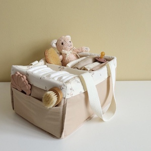 Haute qualité bébé pépinière Nappy Caddie bébé couche Caddy Portable organisateur maman Nappy <span class=keywords><strong>sac</strong></span> pour les soins de bébé - Product Image 1
