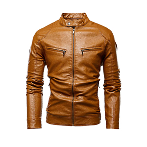 Custom Design Blue Color <b>Retro</b> Classic Leather <b>Motorcycle</b> <b>Jacket</b> Oem logo Patch Leather Nascar Racing <b>Jacket</b> for Men - Product Image 4
