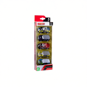 SPIDKO 41023 Set de Juguetes de Metal Fundido a Presión, 5 Piezas Surtidas de Autos de Juguete con Retroceso - Product Image 3