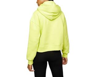 Sudaderas con capucha para mujer Sudadera bordada Manga larga Mujer Casual Bordado Contraste Color Medio y medio parche Pullover - Product Image 4