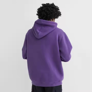 2025 unisexe haute qualité sweat à capuche en poudre personnalisé et survêtement teint uni surdimensionné nouveauté ensemble de Jogging pour l'hiver - Product Image 3