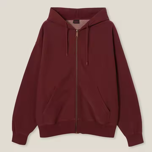 Offre Spéciale automne couleur unie hommes à manches longues fermeture éclair Hoodies avec des couleurs et des tailles personnalisées - Product Image 6