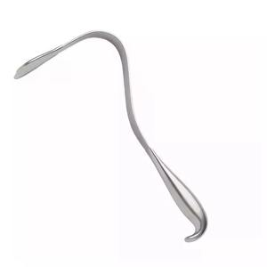 Retractor Harrington de Acero Inoxidable, Instrumento Quirúrgico Manual Reutilizable para Retracción de Tejidos Profundos, Cirugía General y Ortopédica - Product Image 1