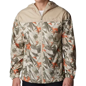 Veste coupe-vent à capuche à sublimation coupe-vent haut de gamme pour homme Veste à capuche fine et imperméable à des prix raisonnables - Product Image 2