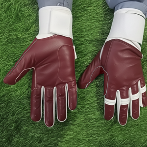 Gants de frappe de baseball en peau de mouton Cabretta, manchette longue élastique, logo personnalisé, adulte, softball, ambidextre, écologique - Product Image 5