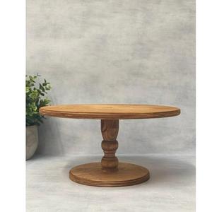 Base para Pastel de Madera Hecha a Mano de Primera Calidad para Exhibición de Pasteles, Servicio de Postres, Decoración de Mesa de Bodas, Disponible al Mejor Precio - Product Image 1