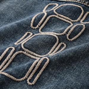 2025 hommes solide revers Denim vestes mode moto jean vestes Slim Fit coton manteaux décontractés pour l'automne et l'hiver - Product Image 6