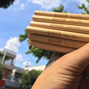 Pajitas de bambú de fabricación vietnamita/de fibra de bambú, logotipo personalizado a granel, precio barato, venta al por mayor - Product Image 6