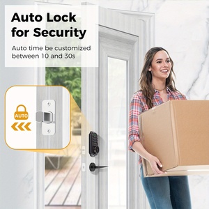 Serrure <span class=keywords><strong>de</strong></span> porte intelligente haute sécurité Vians, compatible Wi-Fi Cloud, verrouillage automatique, affichage numérique, <span class=keywords><strong>mot</strong></span> <span class=keywords><strong>de</strong></span> <span class=keywords><strong>passe</strong></span> anti-regard indiscret, capacité 100 utilisateurs - Product Image 6