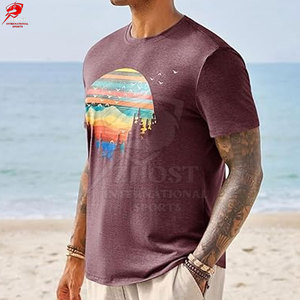 T-shirts imprimés graphiques haute performance, qualité supérieure, streetwear décontracté, tissu en coton doux, meilleur prix pour hommes - Product Image 5