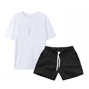 Dernier modèle de t-shirt et short pour hommes, respirant, pour adultes et jeunes, à la mode pour hommes - Product Image 6