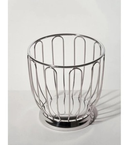 Design martelé nouveau bol d'affichage de service de fruits en métal en aluminium élégant avec pieds à vapeur de feuilles pour la décoration de table - Product Image 5
