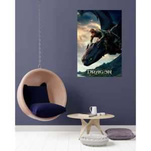 Pósteres de la Película 'Cómo Entrenar a tu Dragón' en Voz Real, Diseño Moderno para Decoración de Pared - Product Image 3