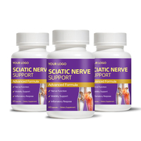 Capsules de soutien à base de plantes pour le soulagement du nerf sciatique avec acide alpha-lipoïque et curcuma – Supplément anti-douleur sciatique – Fabricant OEM
