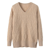 Nouveauté : Cardigan d'hiver pour femme avec logo personnalisé, col rond, manches longues, couleur unie, tricoté décontracté avec couleurs personnalisables