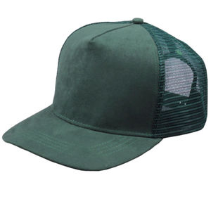 Gorra de camionero 2025, gorra de béisbol de malla de 5 paneles personalizada Unisex, gorra de camionero de gamuza de malla Snapback para hombre, gorra de camionero de gamuza con logotipo personalizado - Product Image 4