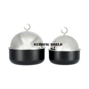 Olla Minimalista de Acero Inoxidable de Lujo para Calentar Alimentos, con Soporte para Ollas, Utensilios de Cocina Más Vendidos, 24 cm de Diámetro - Product Image 2