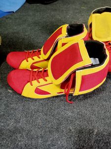 NMake Your Own Boxing Wrestling Shoes para hombres Zapatos de boxeo Entrenamiento juvenil Wrestling Boxing Shoes Venta al por mayor de alta calidad personalizado - Product Image 5