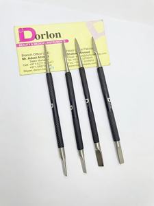 Professionnel Durable Double Extrémité En Acier Inoxydable Cuticule Remover Pédicure Manucure Outils Naturel Nail Pusher Éplucheur Grattoir - Product Image 3