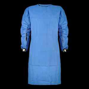 Blouse d'isolement non tissée pour les médecins en milieu hospitalier, matériau jetable anti-fluide conçu pour une utilisation sûre et hygiénique - Product Image 5